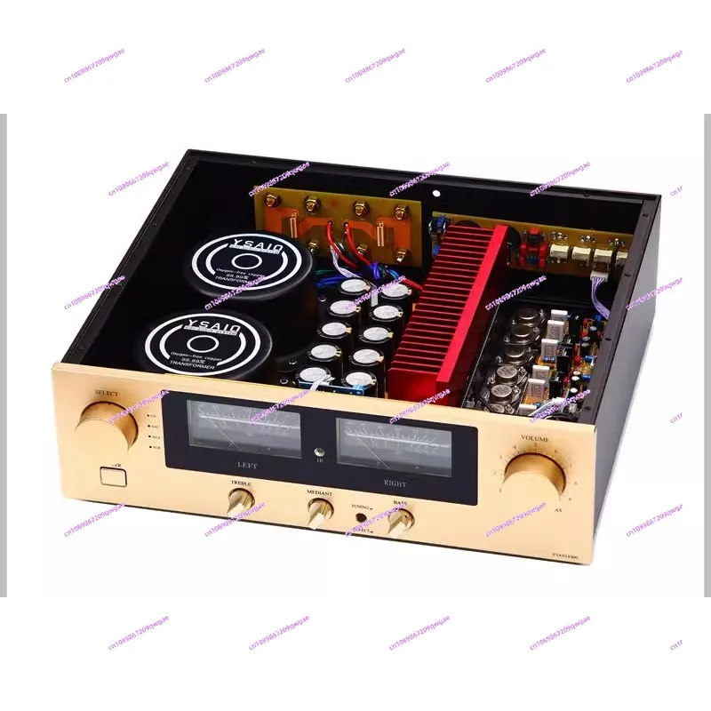 E800 high fidelity amplifier, combined HiFi high power household, gold sealed tube bile flavor balance tone