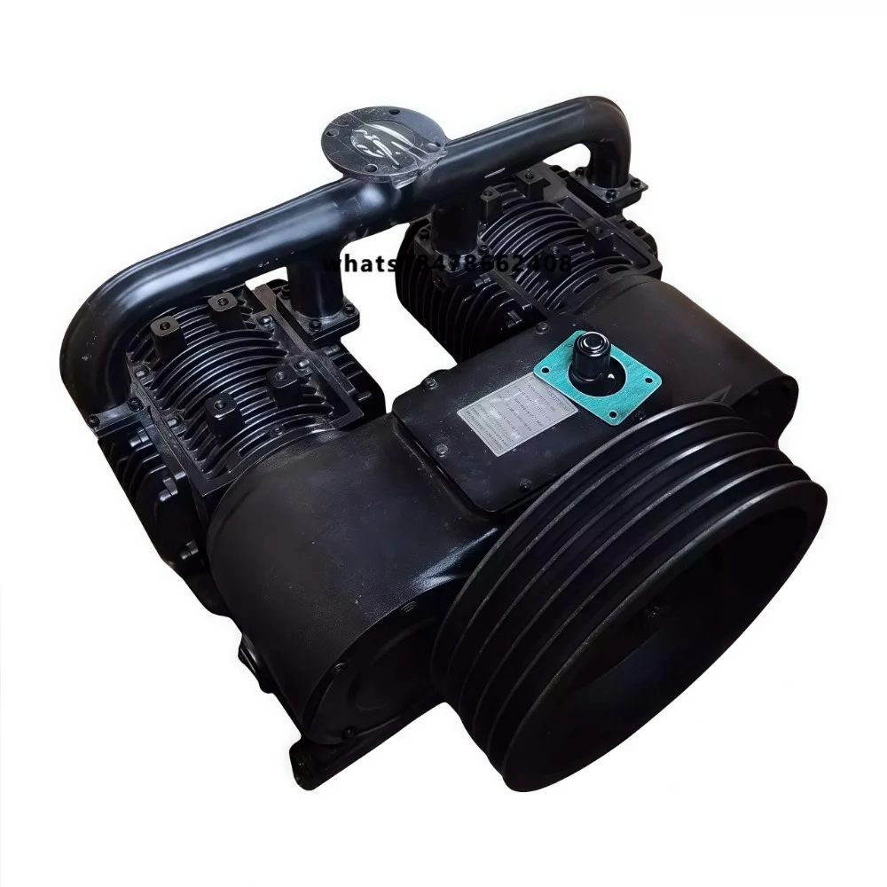 Practical Durable Dual-Cylinder Air Compressor Pump Oil-less Lubrication 14m Air Capacity Air for Bulk Cement Tanker Trucks
