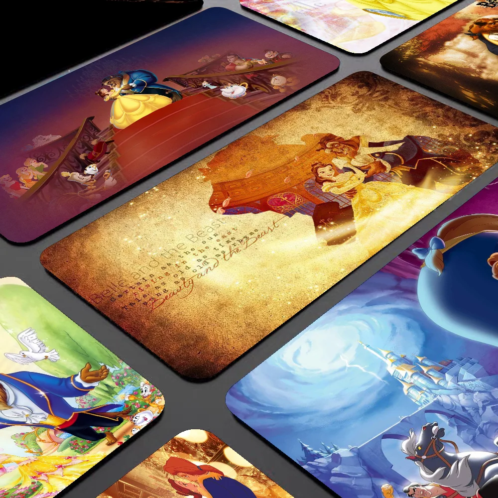 

Beauty And The Beast Belle Princess Mousepad Mouse Mat Desk Mat Large Gaming Accessories Prime Gaming XXL Keyboard Pad