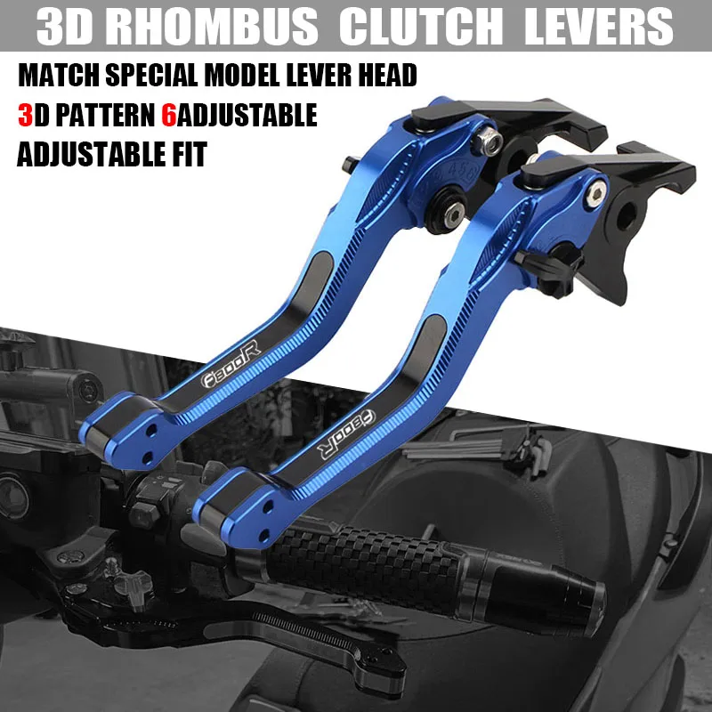 FIT For F800R F 800 R F 800R 2009-2019 2018 2017 2016 2015 2014 2013 2012 2011 CNC 3D Rhombus Short Brake Clutch Levers