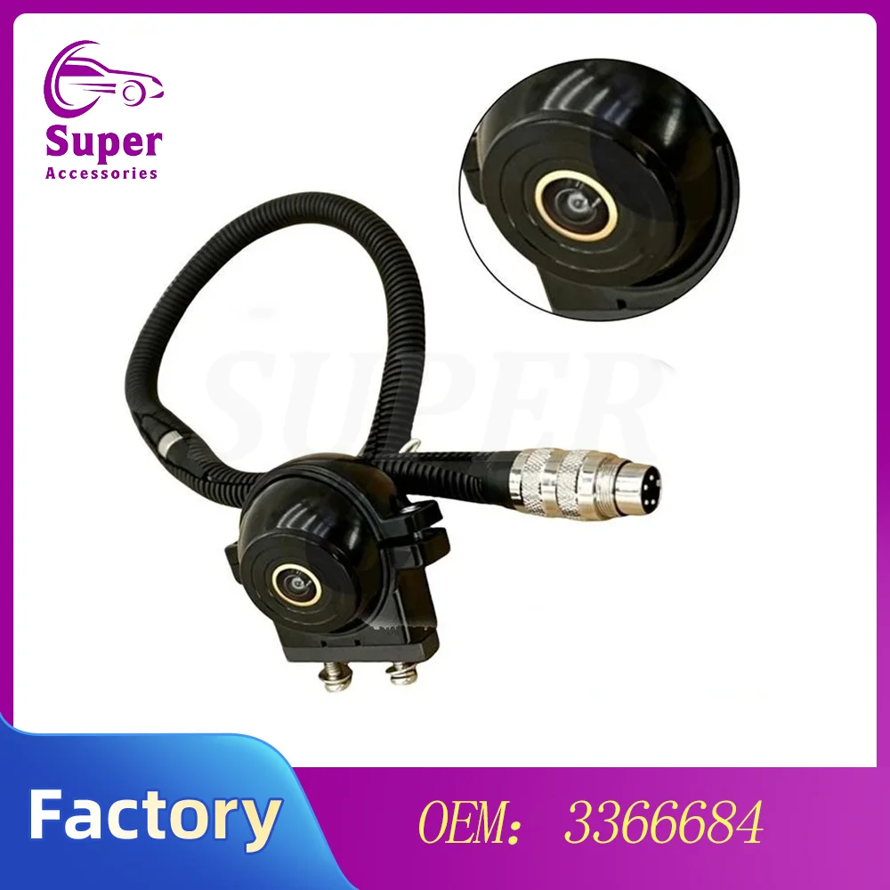 Rear View Backup Camera Look Backward Camera 336-6684 3366684 For Caterpillar Excavator CAT E312D E319D E320D E324D E336D E349D