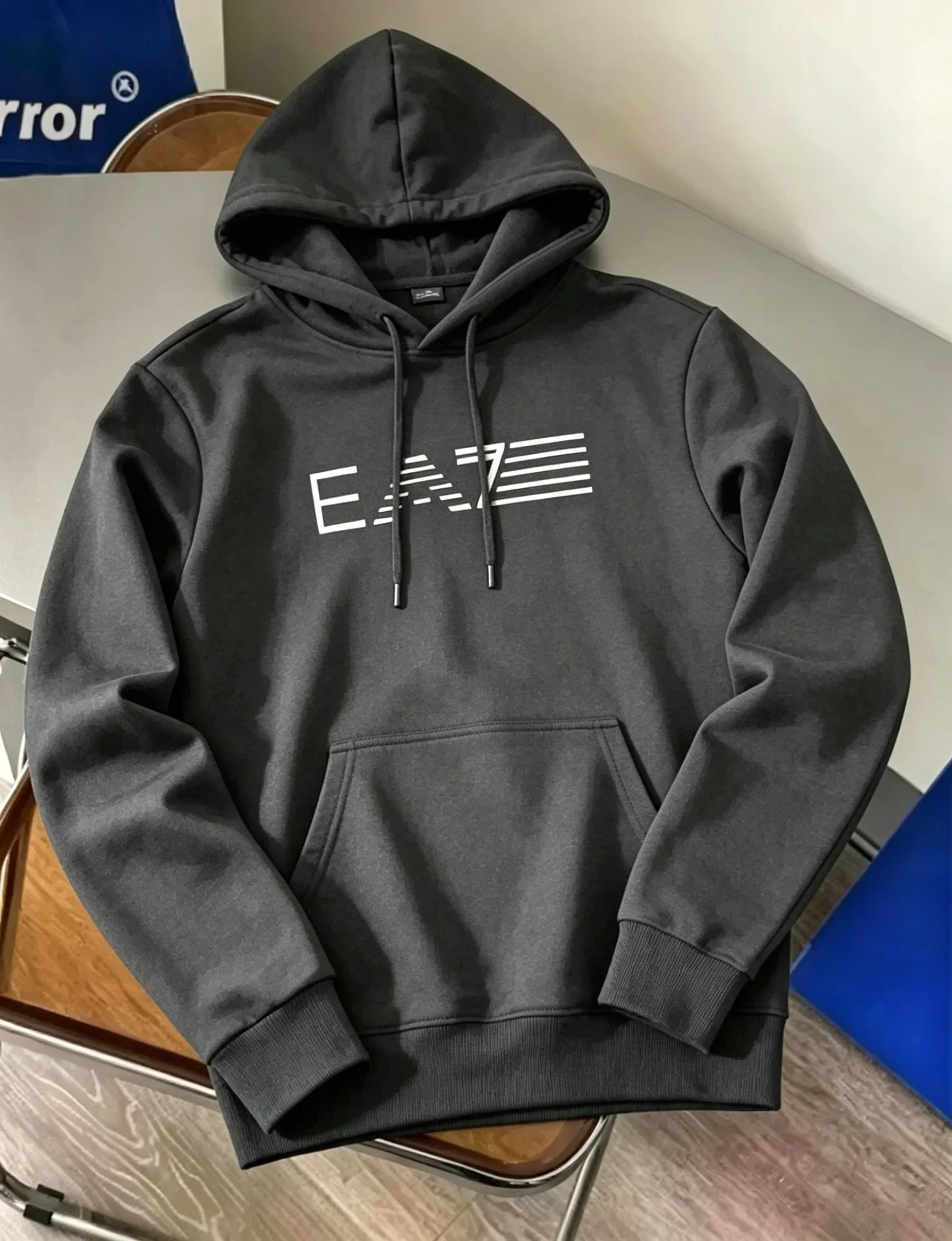 2026 Herbstkollektion Bedruckter Herren-Rundhals-Trend-Hoodie, Bequemer Modischer Vielseitiger Pullover-Sweatshirt Tops im Ausverkauf – Detail 9