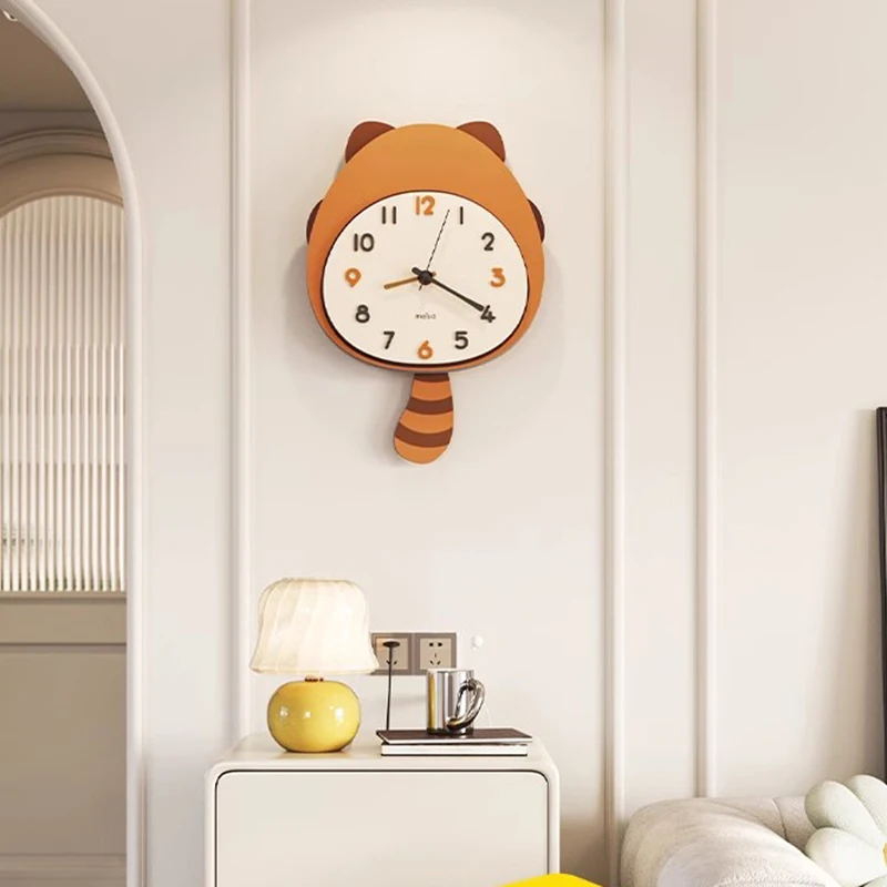 bedrooms modern clock wall vintage korean aesthetic silent korean creative Restaurant wall watch bedrooms reloj pared wall decor