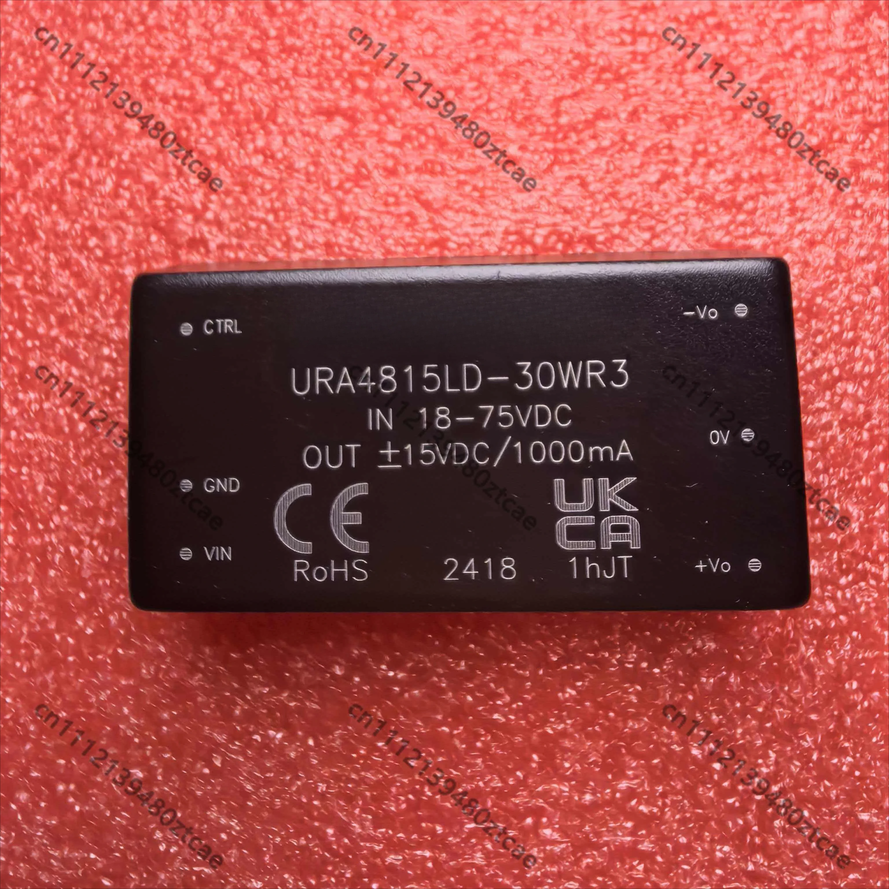 30W 18~75V Wide Input DC-DC Dual Isolated Power Module  Symmetric Output DIP Metal Case Industrial Analog Circuit Converter
