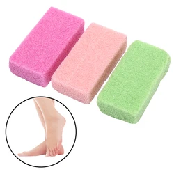 Exfoliate Feet Pedicure Handle Pumice Stone Scraper Foot File Dead Hard Rough Dry Skin Scrub Callus Remover Manual Cracked Heels
