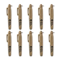 Rotuladores permanentes Rhino Rescue, punta fina, negro, 10 unidades