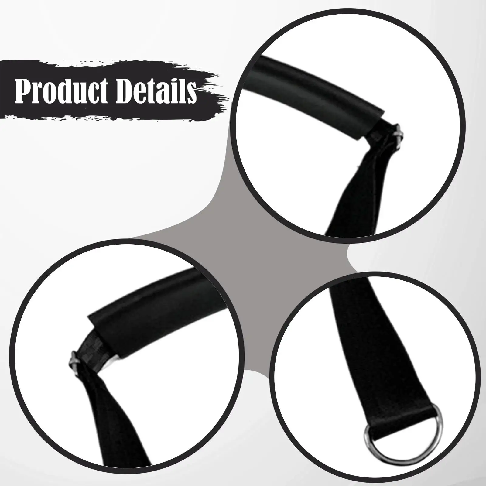 Pilates Reformer Strap Adjustable Length Portable Workout Equipment for Women Yoga Pilates Accessories Kit