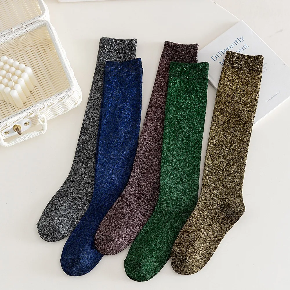 جورب أنبوبي لامع جديد من TRALOW يسمح بمرور الهواء ومريح ومناسب للفساتين والهالوين وأنشطة الحفلات التنكرية لعيد الميلاد #4