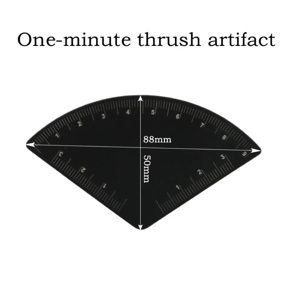 Picture 7: New Fast Drawing Eyebrow Drawing Eyebrow Desgin Ruler Reusable Shaping Mapping Tool Beauty Tool Gift