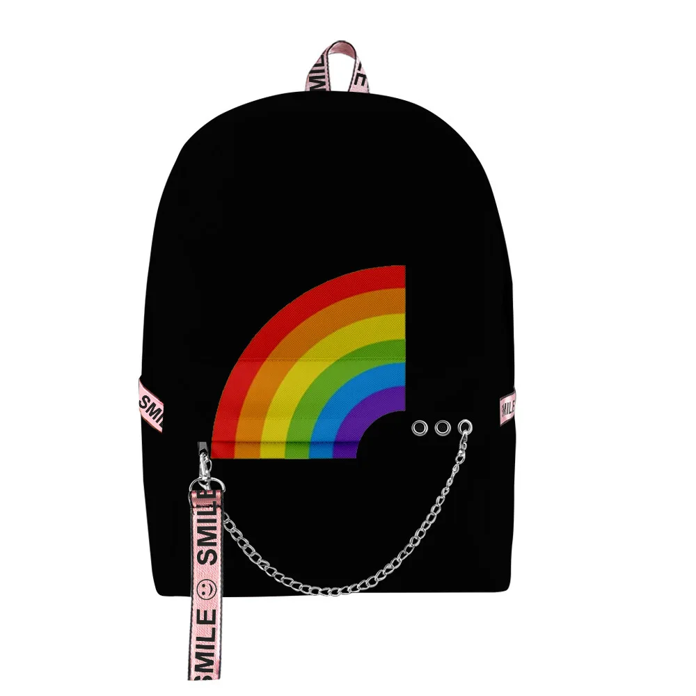 

Trendy Popular Youthful School Bags Unisex Funny 6ix9ine Travel Bags 3D Print Oxford Waterproof Notebook Shoulder Backpacks