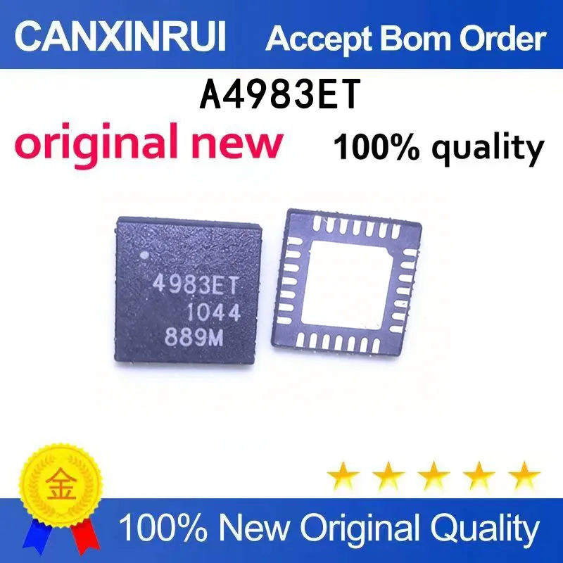 

(5-100 PCS) Brand new stock A4983ET 4983ET QFN