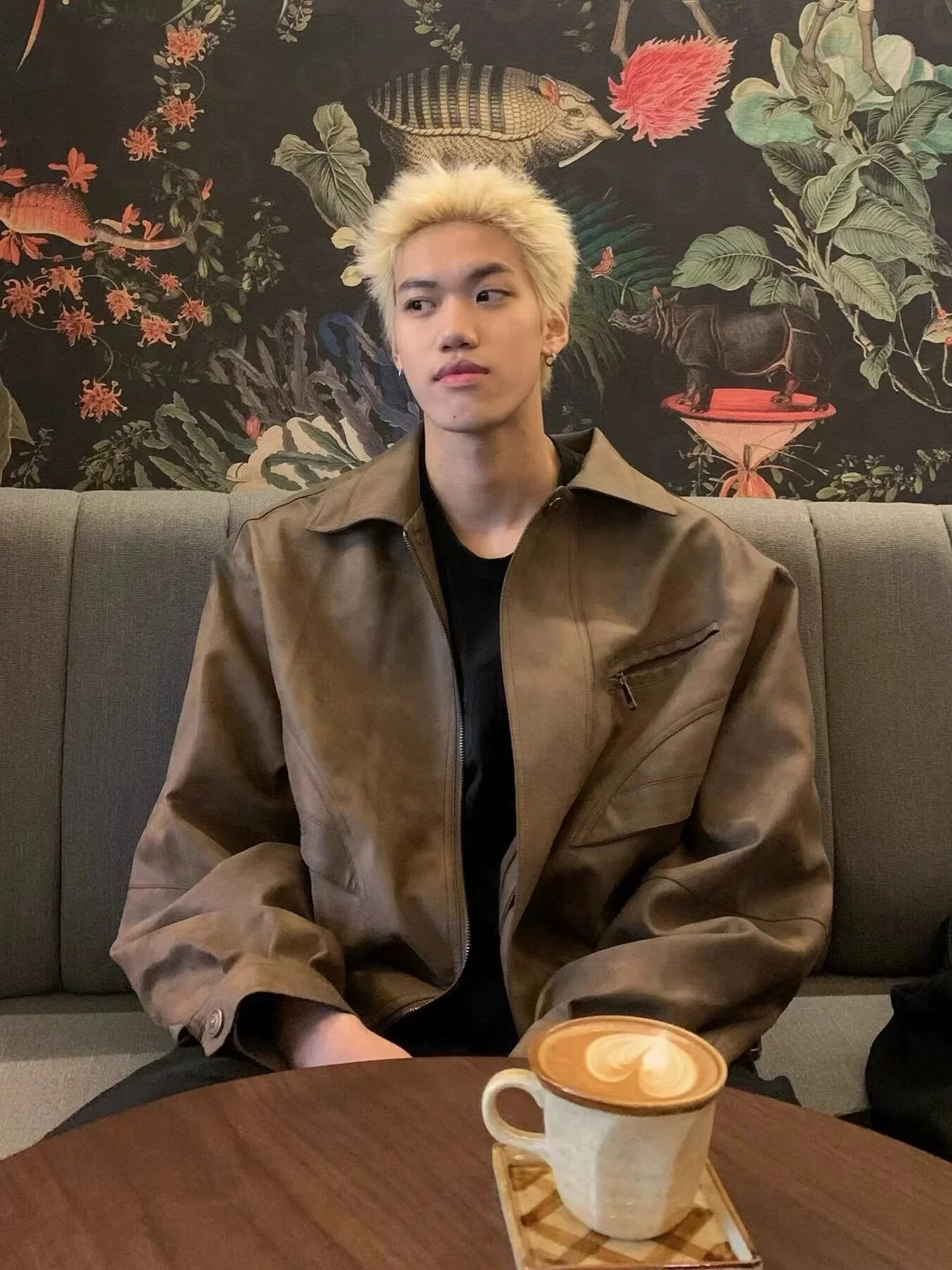 

Мужская куртка в азиатском стиле для гольфа: модная, легкая, теплая, для спорта, активного отдыха, путешествий, осени, весны и лета