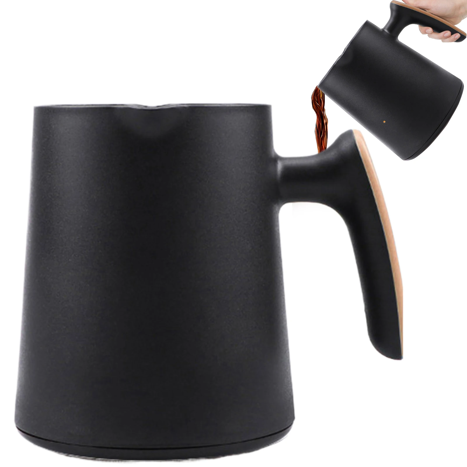 250ml自動トルココーヒーメーカー自動トルコ-ギリシャコーヒーマシン電気トルココーヒーポットコーヒー、紅茶、ミルク用
