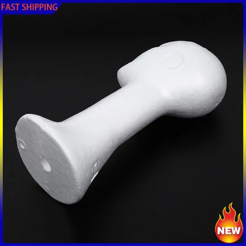 Hot Trend-6X Long Neck Female Foam Head Model Glasses Hair Wig Mannequin Hat Stand
