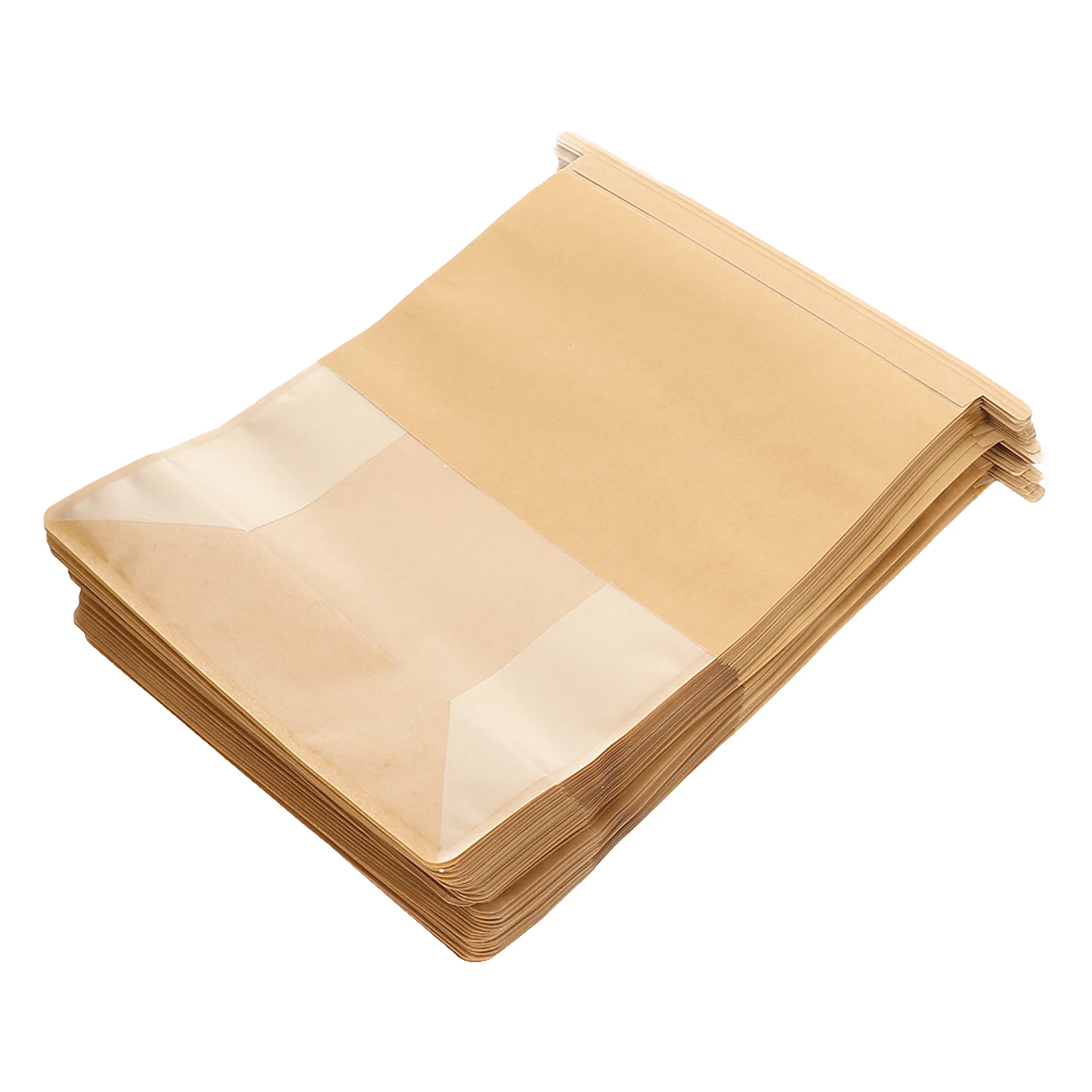 

50 Pcs Toast Bread Packaging Pouches Cookie Bags for Homemade Cookies Sandwich Fries Popcorn Candy Pastry Paper Bags