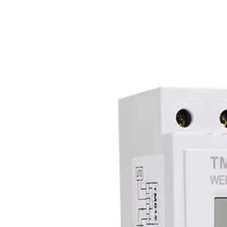 30AMP Weekly Programmable Digital Switch Timer 220V 17 On Off Settings For DIN Rail Mount Home Energy Saving Control