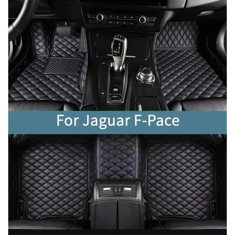 

Автомобильные коврики для Jaguar F-Pace 2022 2023 2024 2025 2026, водонепроницаемый полный комплект, напольные коврики для автомобилей, аксессуары
