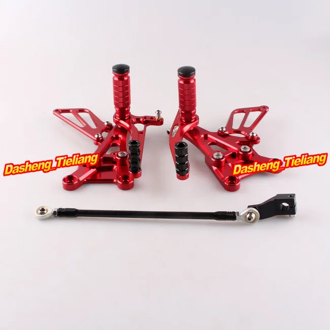 

Motorcycle Aluminum Alloy Adjustable Rearset Foot Pegs Rest Footpegs For Honda CBR600F4i 2001 2002 2003 2004