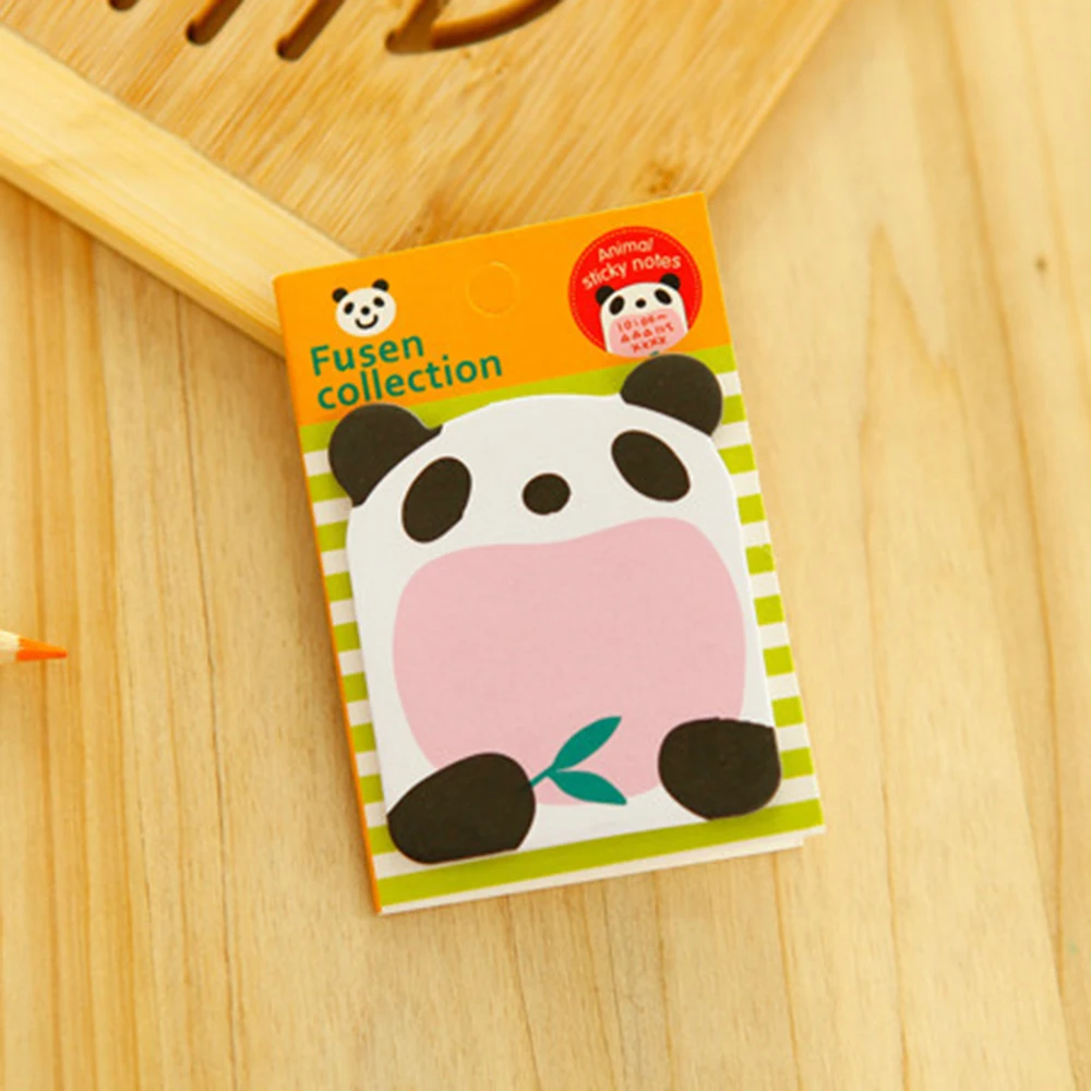 1~5PCS Cute Sticky Cute Sticker N Times Label Sticker Bookmark Animal Style For School Office Home Supplies Memo Index Tab Notes