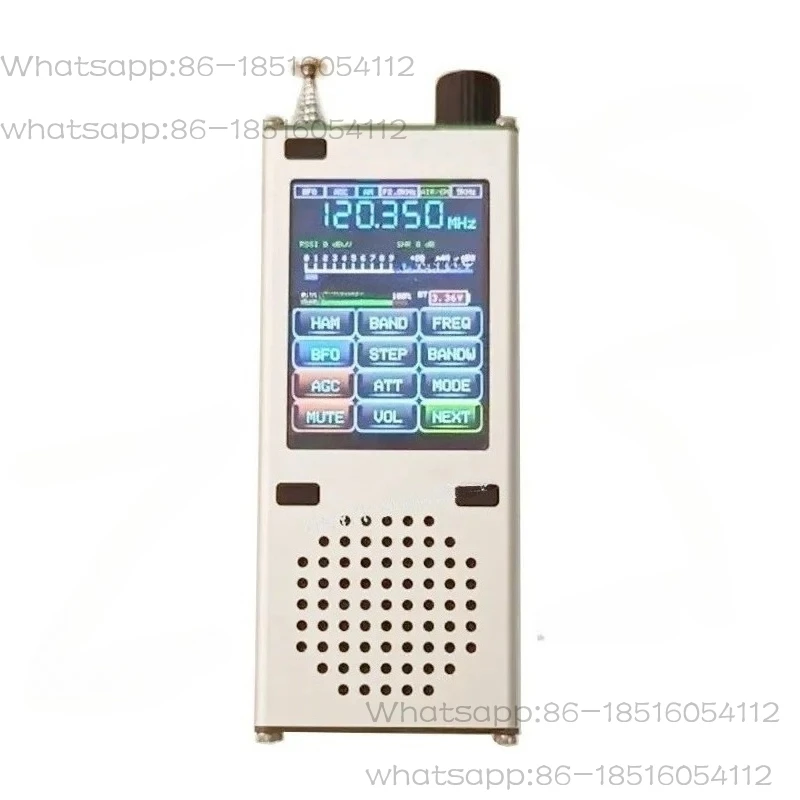 Aviation Band airband  Radio Receiver FM SI4732+ESP32+Bluetooth+2.4 Inch Touch Display SSB  FM, AM, LSB, USB