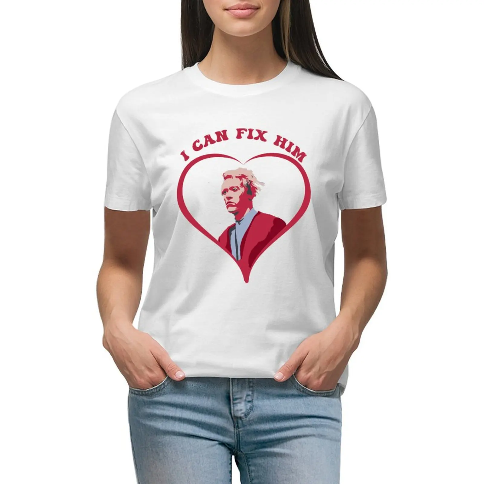 coriolanus snow i can fix him T-shirt tops oversized cropped t shirts for Women