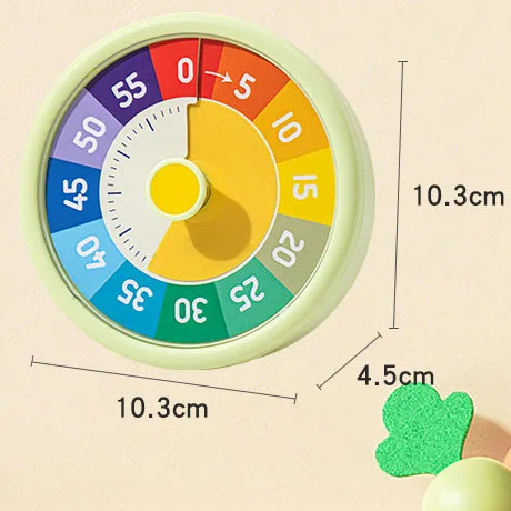 Picture 3: Visualization Timer No Battery Countdown 60 Minutes with Reminder Visual Timer for Self Discipline Study Learning Kitchen Timer