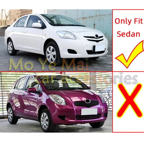 Imagen 2 del producto Tapa de cubierta embellecedora de gancho de remolque de parachoques delantero para Toyota Vios Yaris Sedan Soluna 2008 2009 2010 2011 2012 2013 # 52721-0D903