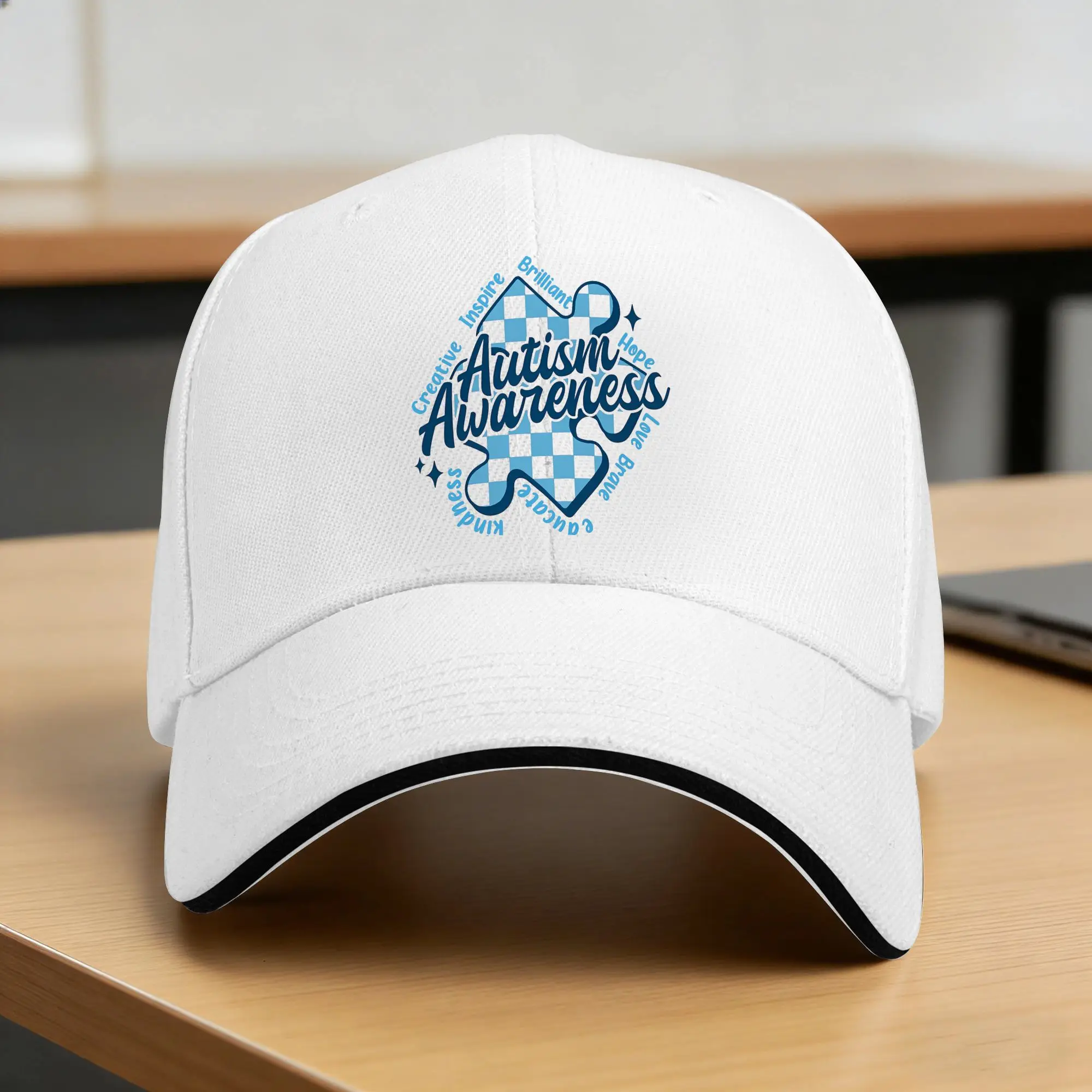 Autism Awareness Respect Love Support Blue Baseball Cap  Streetwear Men Adult Hip Hop Hats Camping Baseball Caps Gift Idea