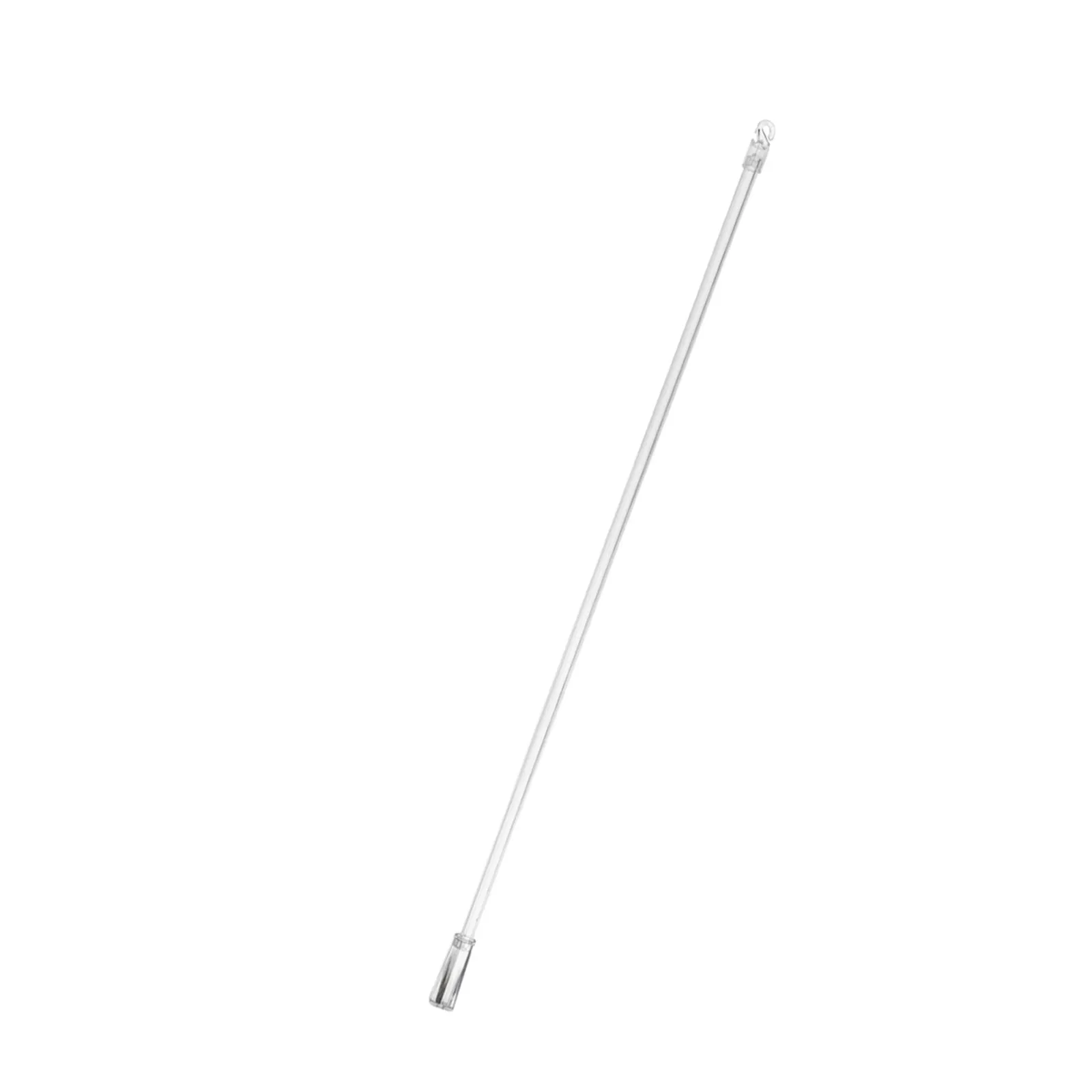 Clear Transparent Curtain Pull Rod Blind Stick Window Blind Opener Tilt Rod 15 Inch for Window Shades Door Accessories