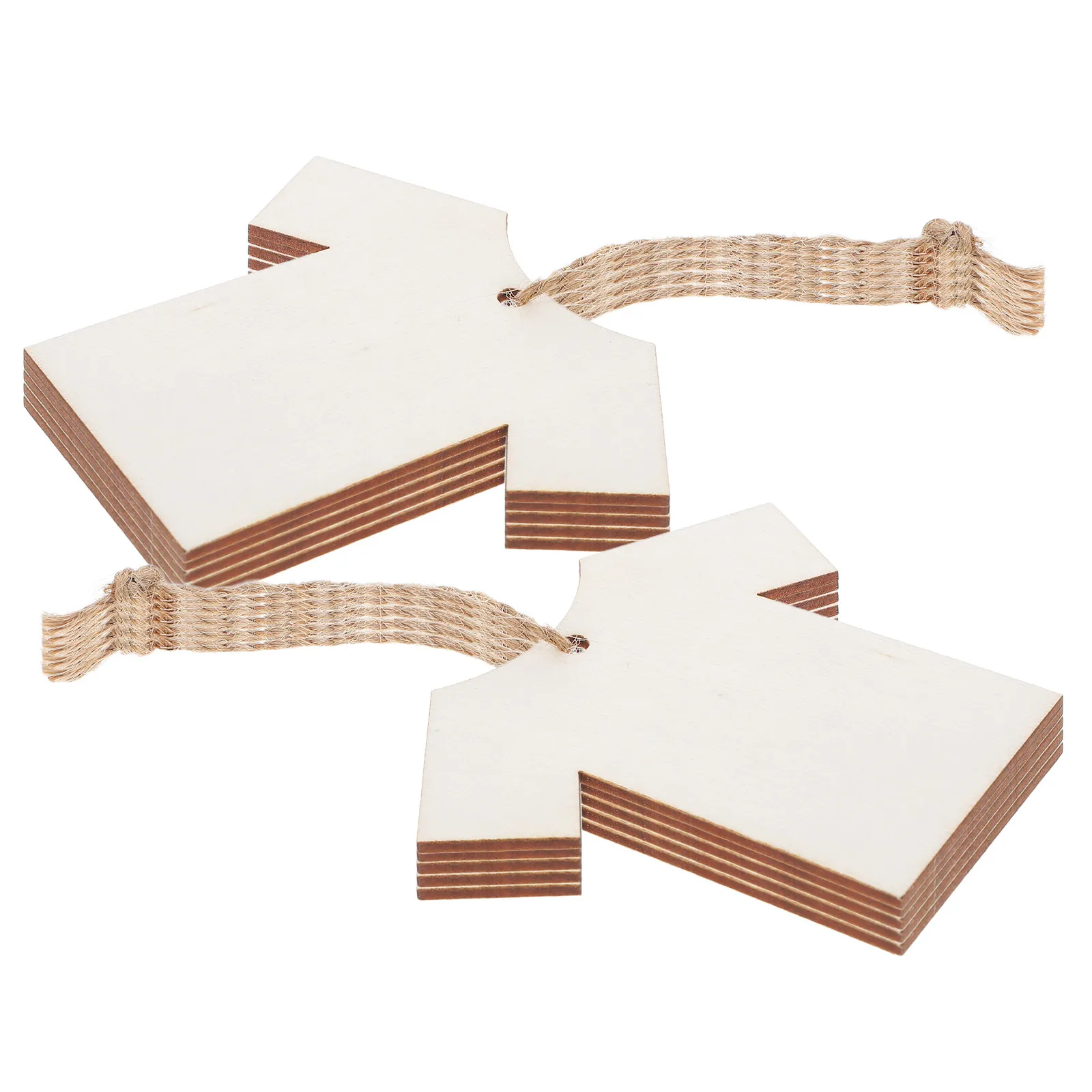 

20 шт. деревянных бирок с коротким ушком, пустые этикетки для одежды, для рукоделия, для розничной торговли, для подарков, для упаковки, для свадебных подарков