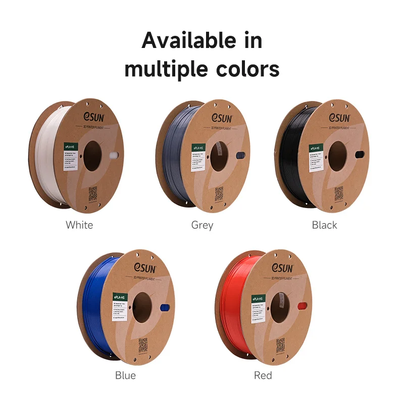 eSUN Rapid PLA Filament do drukarki 3D 1,75 mm 1 kg Filament do drukarek 3D PLA Ulepszony materiał do szybkiego drukowania PLA 3D do Bambu Lab