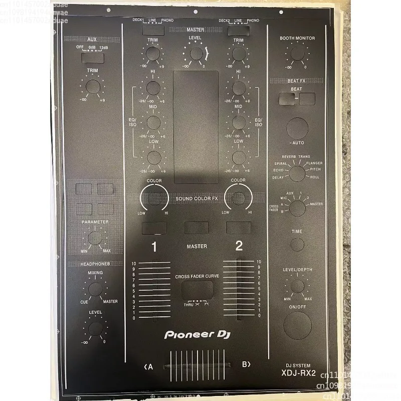XDJRX3 RR RX RX2 XZ All-in-One DJ Controller Dancing Protection Film Fully Enclosed Protection