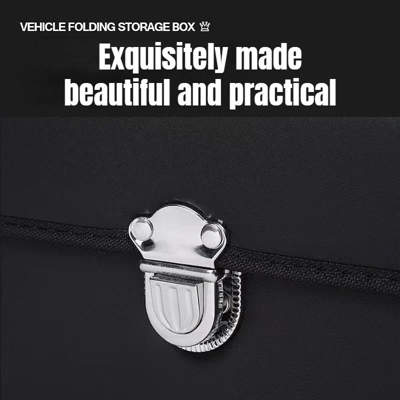 Car ATsafepro 65L Organizer for Trunk Box Storage and Cleaning Car Accessories Interior Vehicle Supplies Accessories Visible