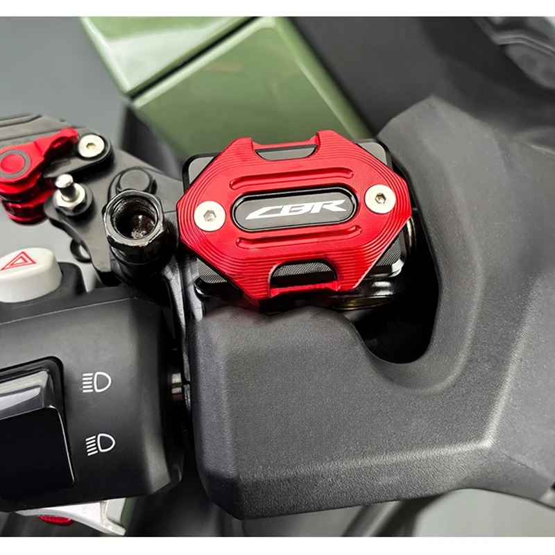 for HONDA CBR CBR250R CBR250RR CBR150R CBR125 CBR400R F Motorcycle Brake Fuel Oil Cup Cap Master Cylinder Cover CNC Accessories