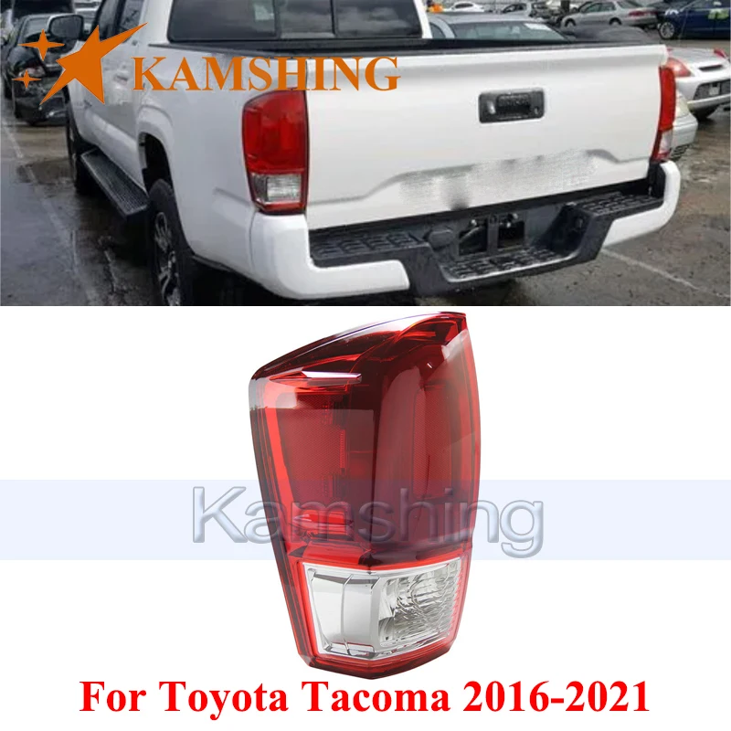 

Задний фонарь заднего бампера CAPQX для Toyota Tacoma 2016-2021, задний фонарь, задний фонарь, задний тормоз, задний фонарь, Задний сигнал