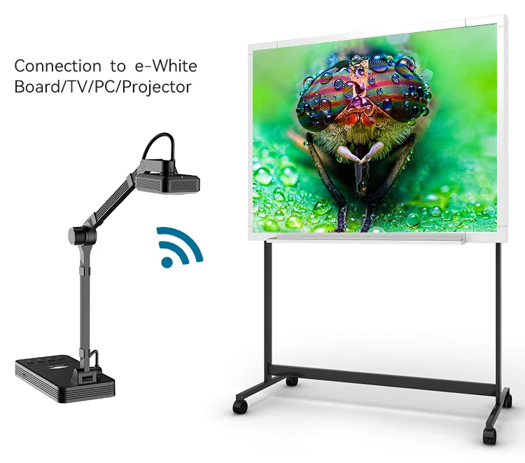 Eloam A3 Wifi Document Camera & Visualizer Scanner 15MP OCR Portable Presenter