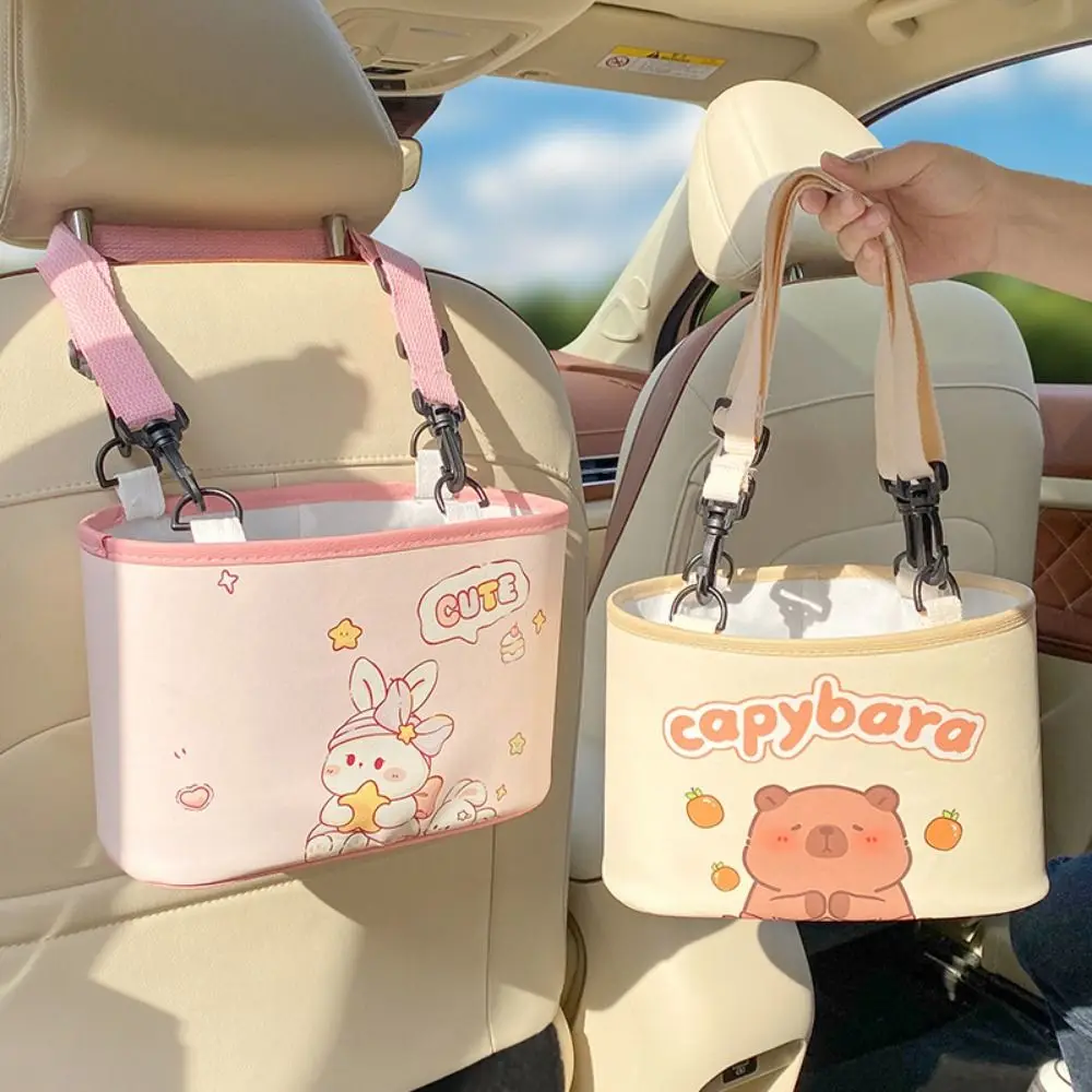 

Large Capacity Car Seat Back Organizer Bag Dirt-proof Wear-resistant Car Hanging Bag Multifunctional Waterproof