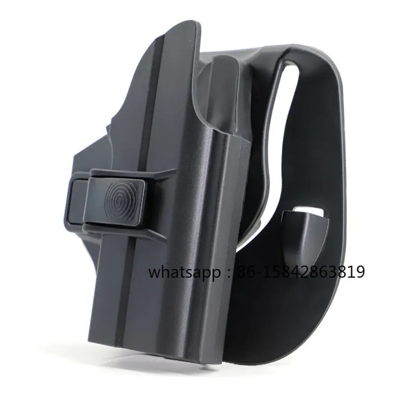 Plastic Steel 360 Rotating Waist Holster, Quick Pull Holster, Tactical Quick Pull Anti-grab Bag