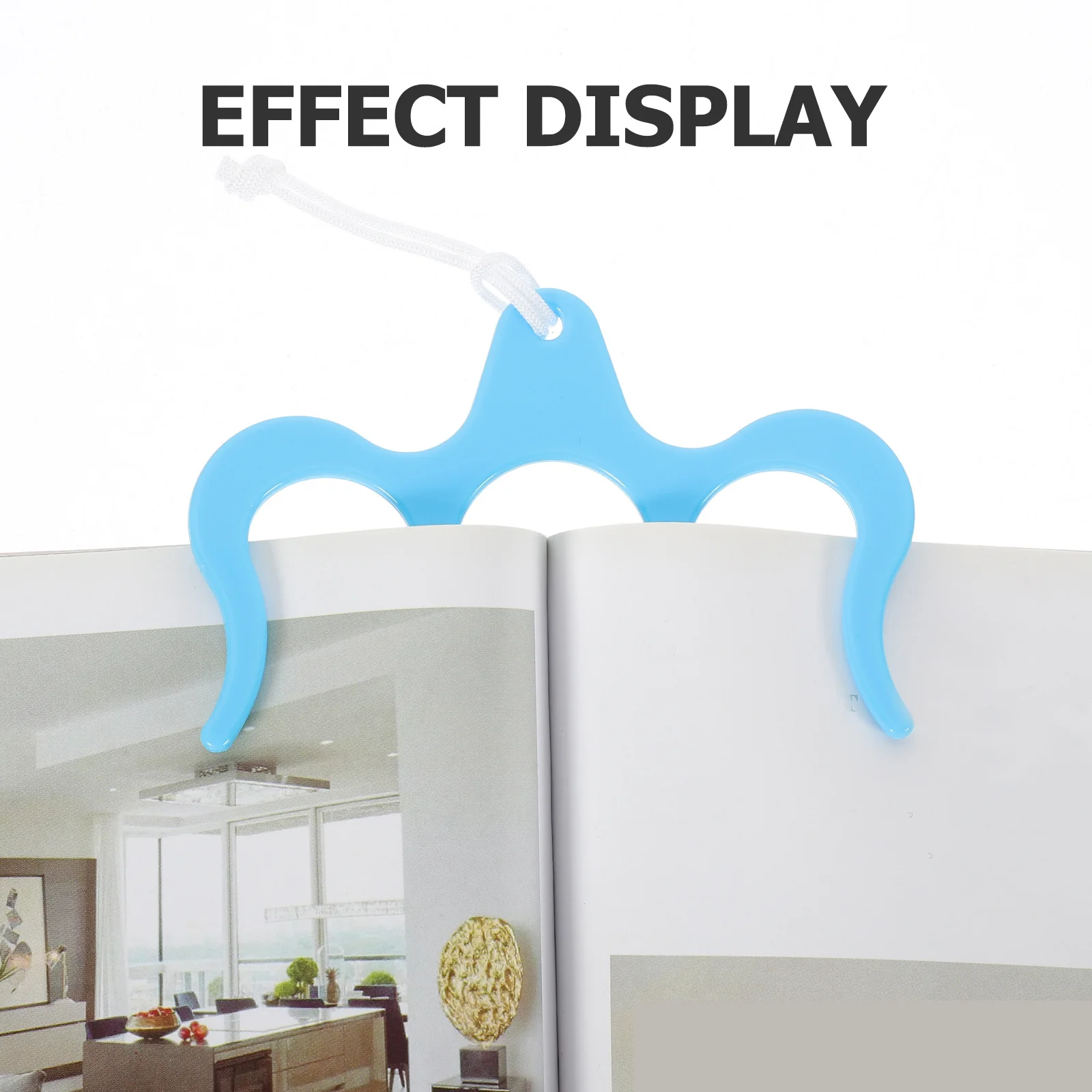 Clip porta pagine musicali Clip per libri portatile leggera per la lettura di fogli di punteggio Libri di cucina Libri di testo Clip per libri musicali