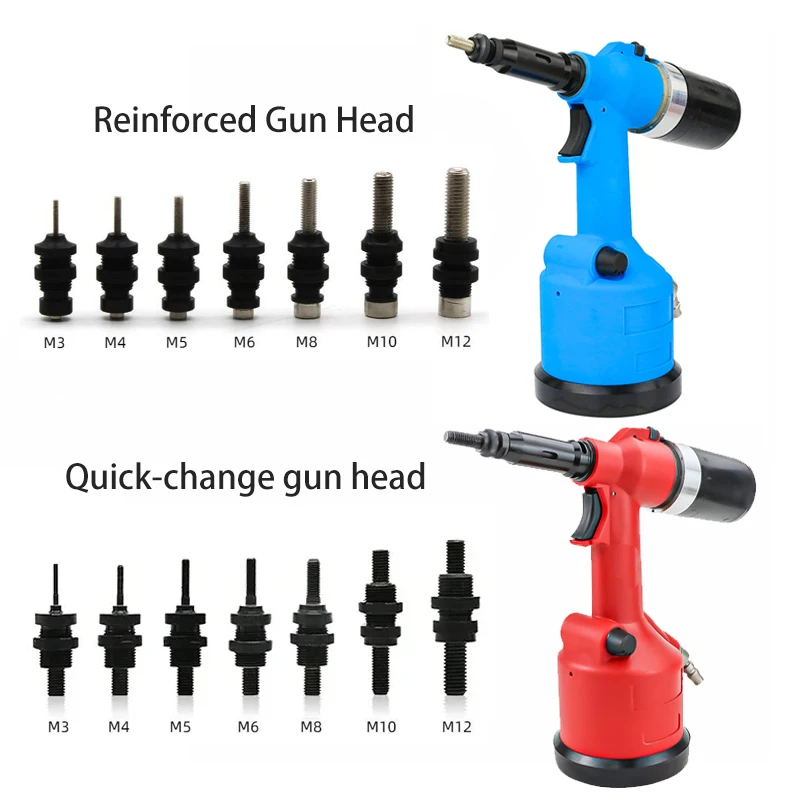 

Пистолет для заклепок и гаек, пневматический промышленный автоматический гидравлический инструмент для заклепок и гаек M3 M4 M5 M6 M8 M10 M12