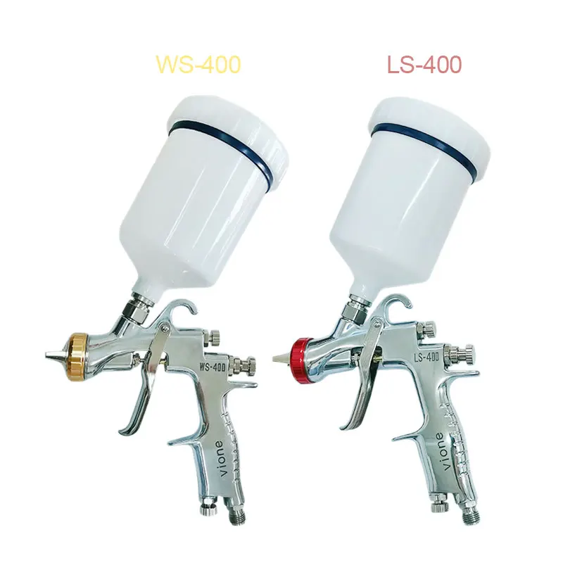 Professional Vione WS-400 LS-400 Air Paint Spray Gun For Cars pistola de pintura Manual Pistola Car Repair Painting