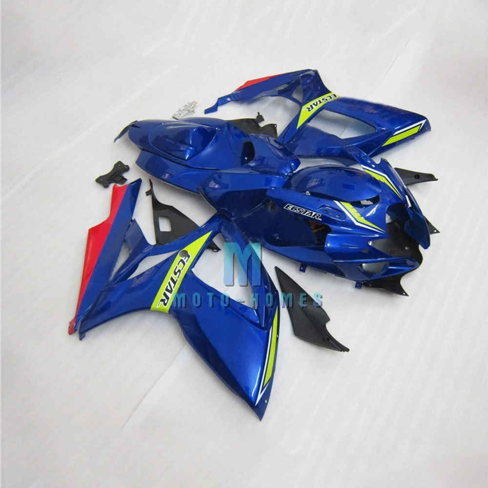 Fairing Kit for GSXR600 GSXR750 2006 2007 K6 K7 GSXR 600 750 06 07 Motorcycle Fairings Rebuild Bike 100% Injection Mold Blue