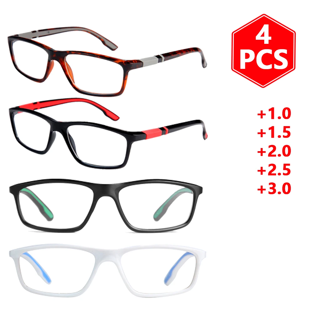Oculos-de-leitura-esportivos-unissex-anti-luz-azul-4-unidades-100-a-300-l6