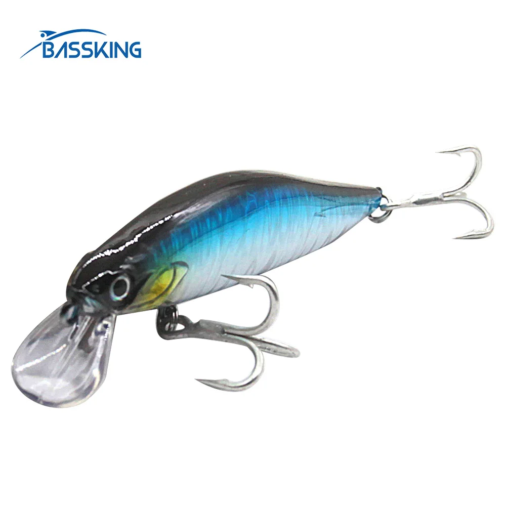 BASSKING Sinking Minnow Bait 8cm/10g 10cm/14g Hard Fishing Lure Isca Artificial Para Pesca Leurre Peche Fishing Wobbler Swimbait