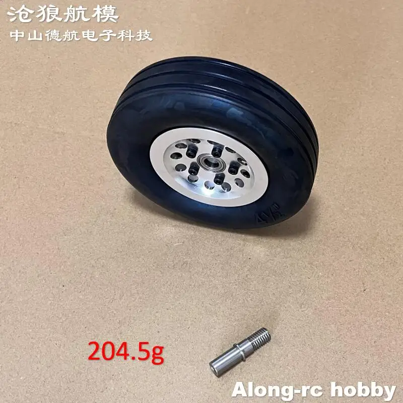 115mm 4.5 inch JP Nose Wheels Front Rubber Inflatable Wheel for RC EDF Jet Plane Aircraft RC Airplane Plane Models Spare Parts