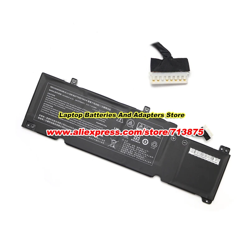 Imagem -02 - Bateria Genuína do Portátil do Nv40bat453 15.2v 3390mah 53.35wh Li-íon 4icp7 60 57 687-nv4ps-54b00