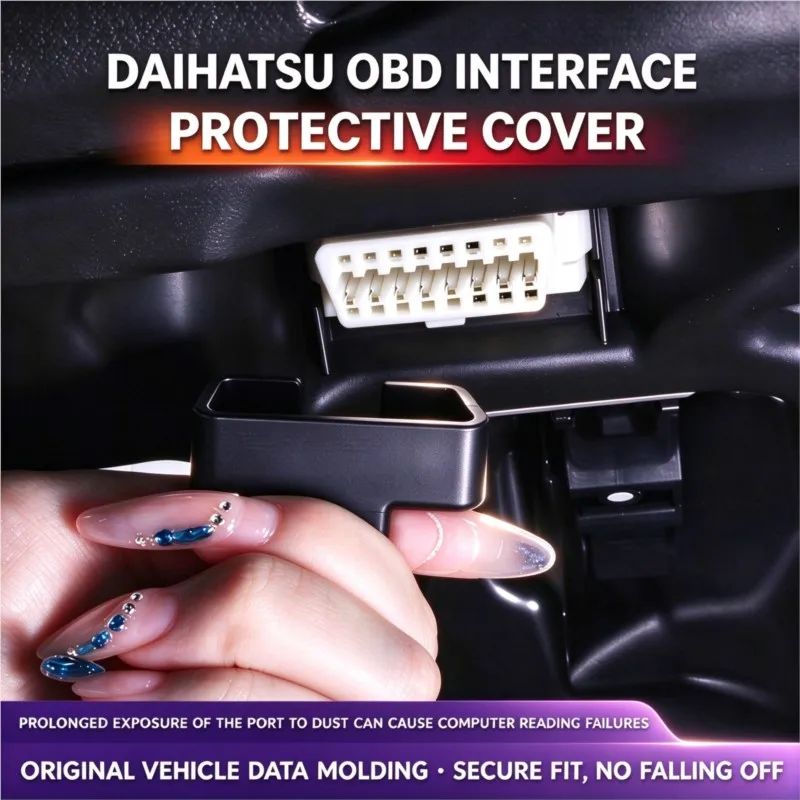 Silicone Car OBD Port Cover Waterproof  Dust OBD Clogging Caps For Daihatsu Terios Sirion Mira Materia Rocky YRV Feroza Charade