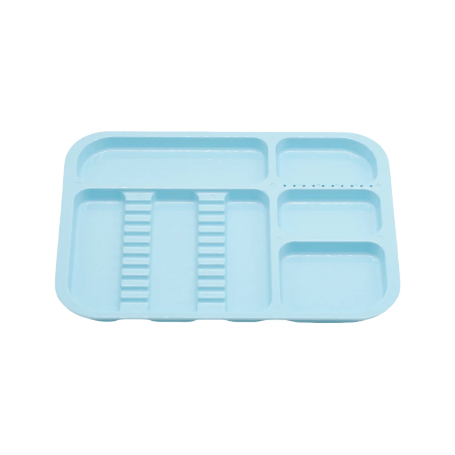 

1x Dental Instruments Trays Food Grade Plastic Autoclable Odontologia Separators Tray Divided Placement Box Dentistry Laboratory