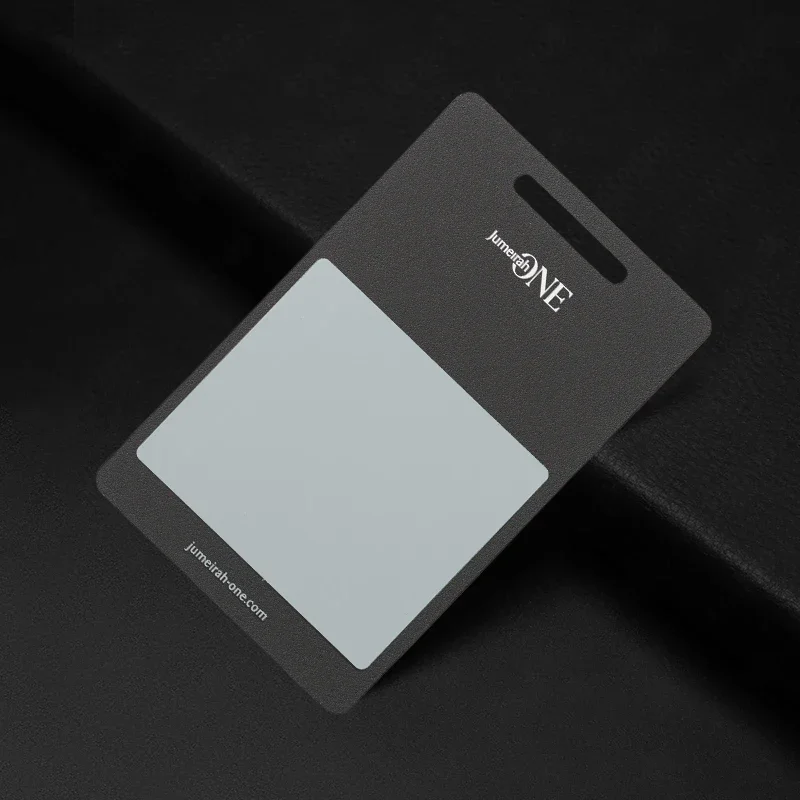 جودة عالية رخيصة أزياء جديدة بطاقة الهوية بطاقة معدنية بوكر شعار مخصص بطاقة الأعمال المعدنية #1