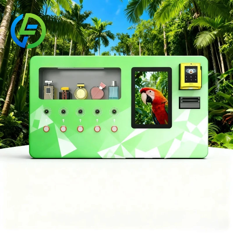 Deposit 24/7 Unmanned Self-service Table/Desk Wall-Mounted Perfume Vending Machine 10.1